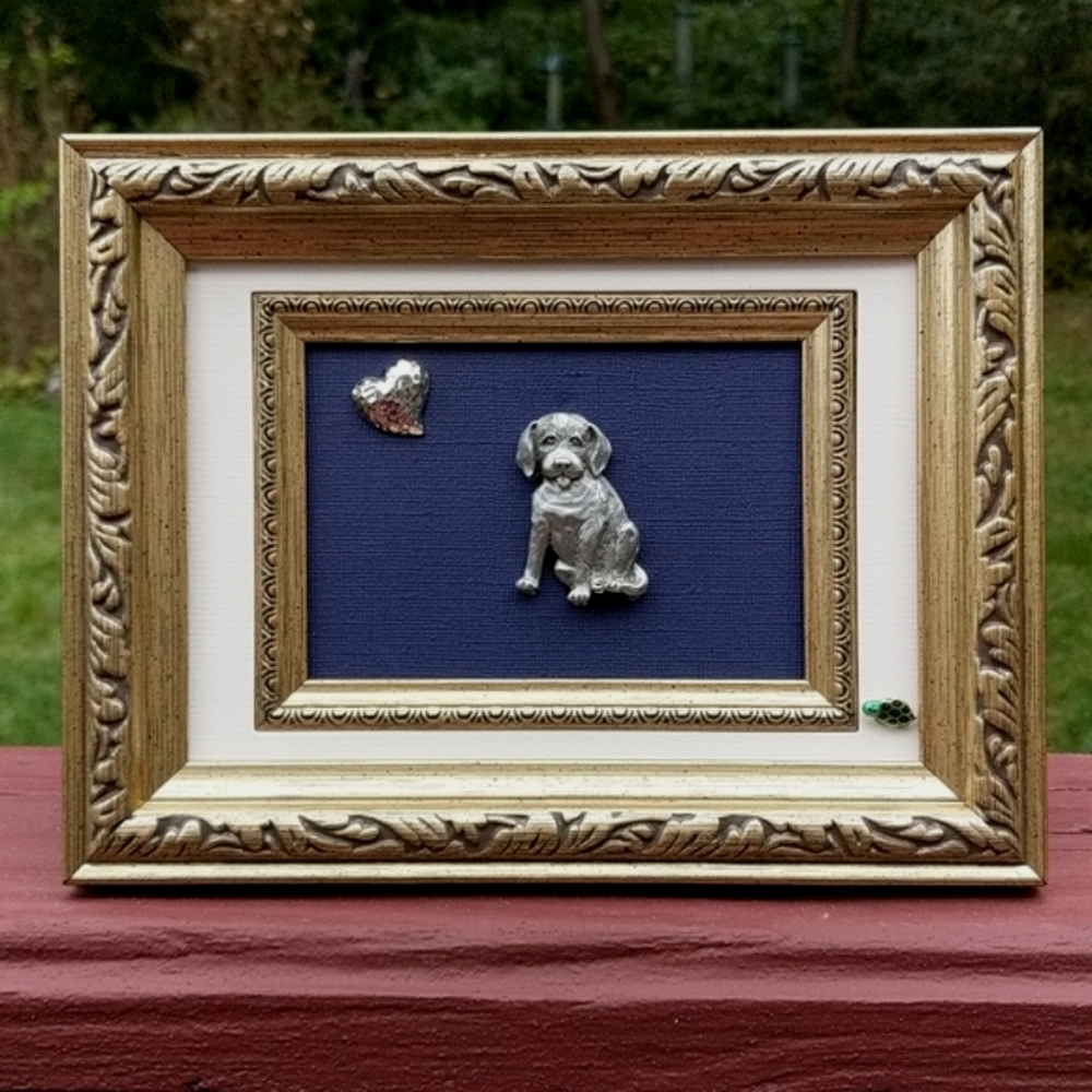 Handcrafted Jewelry Art Collage Mosaic Vintage OOAK!